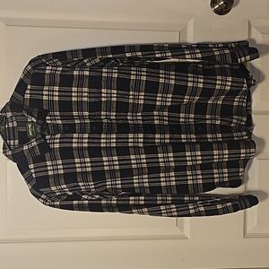 American Eagle flannel, button-down long sleeve shirt